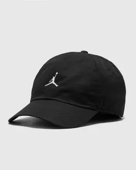 Бейсболка Jordan Jordan Club Cap Adjustable Unstructured Hat, цвет black/black/white