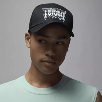 Бейсболка Jordan Rise Structured Trucker Cap, черный/белый