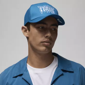 Бейсболка Jordan Rise Structured Trucker Cap, цвет Industrial Blue/White