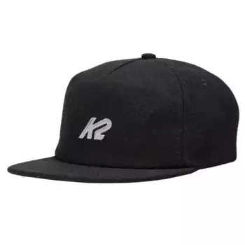 Бейсболка K2 unstructured wool, черный