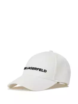 Бейсболка K/Essential KARL LAGERFELD, белый
