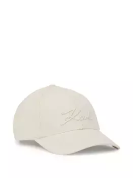 Бейсболка K/Signature KARL LAGERFELD, белый