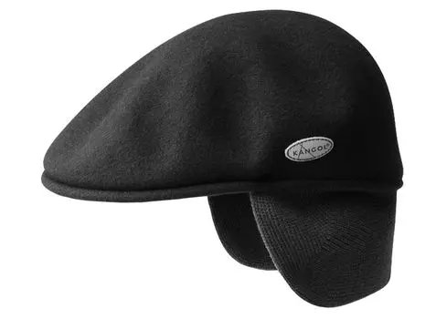 Бейсболка kangol Schirmmtze einteilig, черный