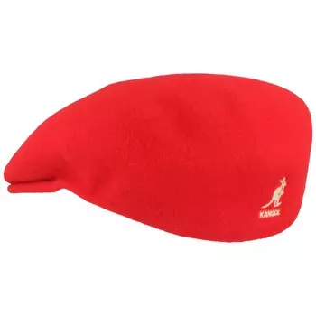 Бейсболка kangol Schirmmtze einteilig, красный