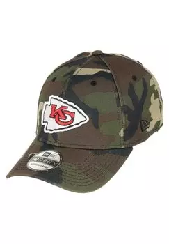 Бейсболка KANSAS CITY CHIEFS NFL ESSENTIAL 39THIRTY New Era, цвет oliv