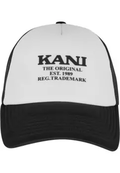 Бейсболка Karl Kani, черный/белый