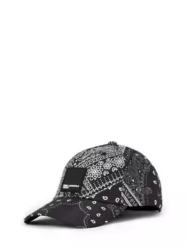 Бейсболка KARL LAGERFELD JEANS Cap, черный/белый