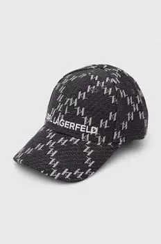 Бейсболка Karl Lagerfeld, серый