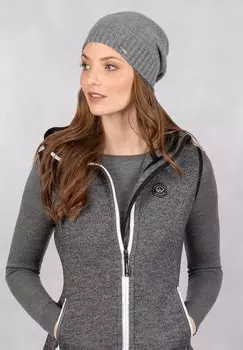 Бейсболка KASCHMIRMTZE SCHWARZENSTEIN Giesswein, серый