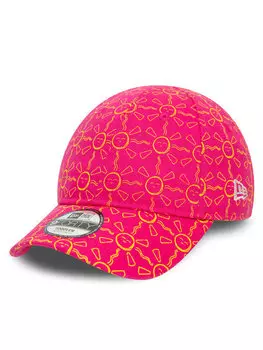 Бейсболка Kids Aop Sun 940 Ne New Era, розовый