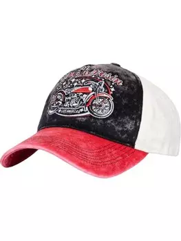 Бейсболка King Kerosin, черный