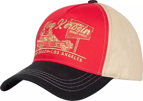 Бейсболка King Kerosin, красный