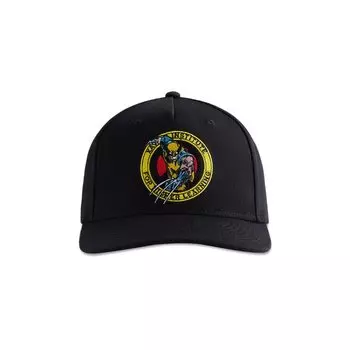 Бейсболка Kith For X-Men Wolverine Pinch Crown Snapback, черный