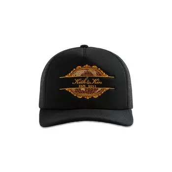Бейсболка Kith Nolan Poly Foam Trucker, черный