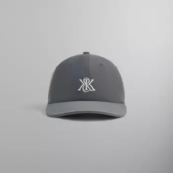 Бейсболка Kith Sueded Nylon Leggero Cap, цвет Machine
