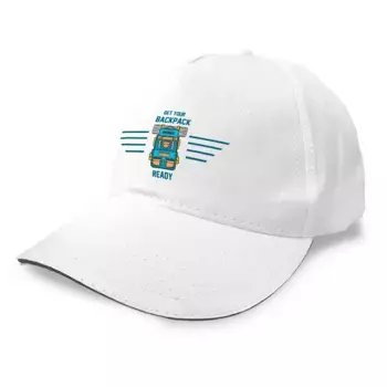 Бейсболка Kruskis Backpack Ready, белый
