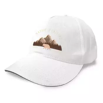 Бейсболка Kruskis Bear, белый