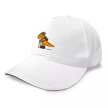 Бейсболка Kruskis Dino Trek, белый