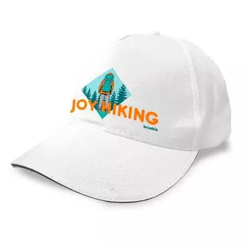 Бейсболка Kruskis Enjoy Hiking, белый