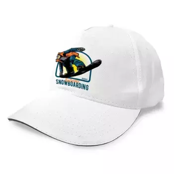 Бейсболка Kruskis Extreme Snowboarding, белый