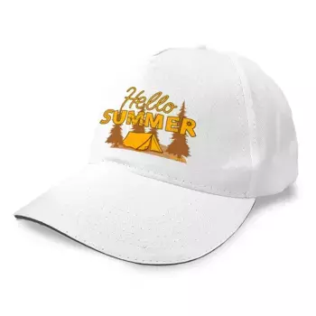 Бейсболка Kruskis Hello Summer, белый