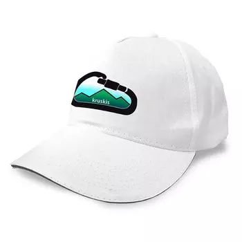Бейсболка Kruskis Mountain Carabiner, белый