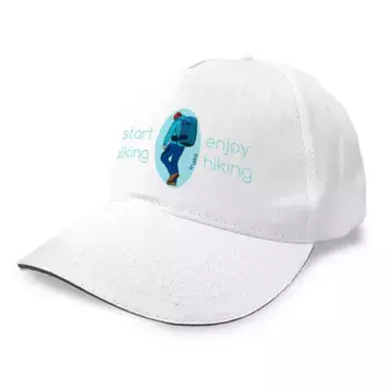 Бейсболка Kruskis Start Walking, белый