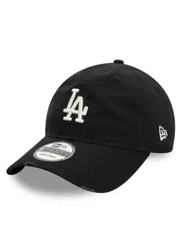 Бейсболка LA Dodgers Distressed 9TWENTY 60595229 New Era, черный