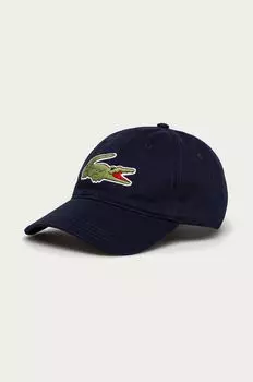 Бейсболка Lacoste, темно-синий