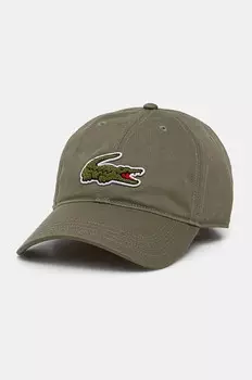 Бейсболка Lacoste, зеленый