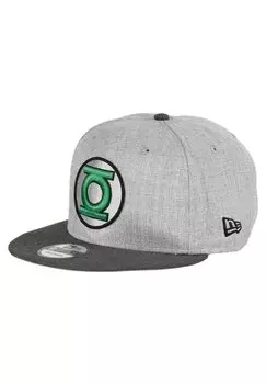 Бейсболка LANTERN COMIC GRAPHITE 9FIFTY SNAPBACK HEATHER GRAPHIT New Era, цвет grau