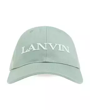 Бейсболка Lanvin, зеленый