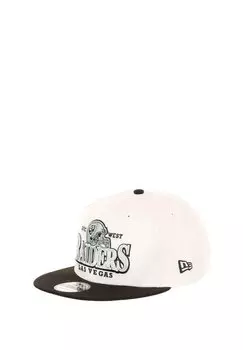 Бейсболка LAS VEGAS RAIDERS NFL HELMET TEAMCOLOUR 9FIFTY SNAPBACK New Era, цвет weiss