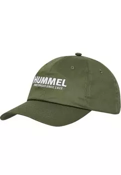 Бейсболка LEGACY CORE BASEBALL Hummel, цвет deep lichen green