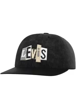 Бейсболка LEVIS Cap, черный