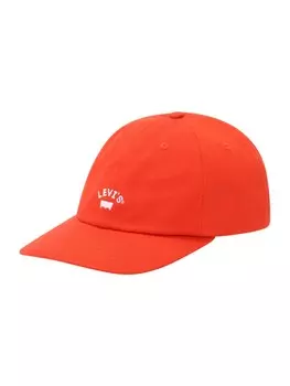 Бейсболка LEVIS Cap LAZY GIRL, цвет Orange red