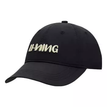 Бейсболка Li-Ning Logo Baseball Cap 'Black', черный