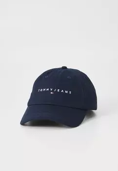 Бейсболка LINEAR LOGO 6 PANEL UNISEX Tommy Jeans, темно-синий