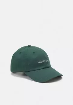 Бейсболка LINEAR LOGO UNISEX Tommy Jeans, цвет tahoe forest