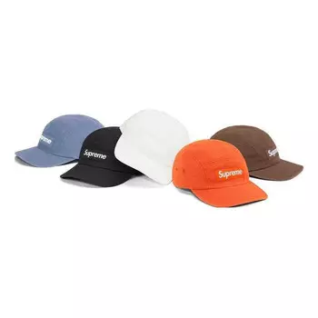 Бейсболка linen fitted camp cap 'multi-color' Supreme, мультиколор
