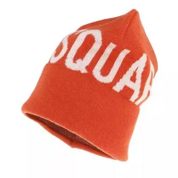 Бейсболка logo beanie Dsquared2, красный