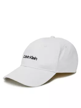 Бейсболка Logo Embroidery LV04D5003G Calvin Klein, белый