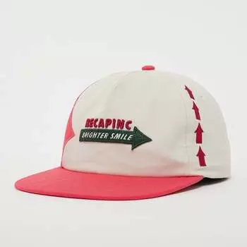 Бейсболка Logo Graphics - Unstructured 5 Panel Recap, цвет white/red