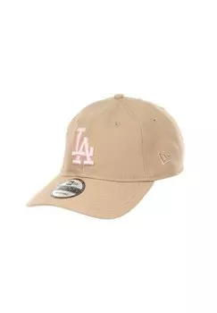 Бейсболка LOS ANGELES DODGERS MLB 100TH ANNIVERSARY TEAM 9TWENTY UNS New Era, цвет beige