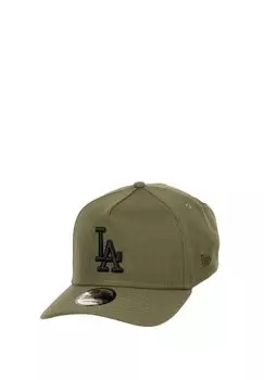 Бейсболка LOS ANGELES DODGERS MLB NEW 9FORTY A-FRAME SNAPBACK New Era, цвет oliv