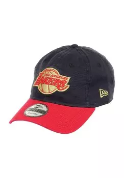 Бейсболка LOS ANGELES LAKERS NBA TEAM 9TWENTY UNSTRUCTURED STRAPB New Era, цвет rot