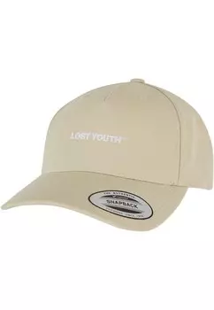 Бейсболка Lost Youth, светло-бежевый