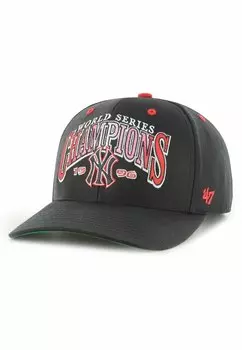 Бейсболка LOW PROFILE ARCH CHAMP NEW YORK YANKEES '47, цвет black