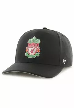 Бейсболка LOW PROFILE ZONE FC LIVERPOOL '47, цвет black