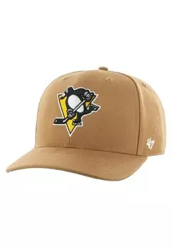 Бейсболка LOW PROFILE ZONE PITTSBURGH PENGUINS '47, цвет camel